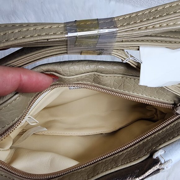 Carlos Falchi Genuine leather crossbody 70's style patchwork - Picture 6 of 6